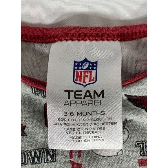 Arizona Cardinals Baby Bodysuit Set 3-6 Months NFL Team Apparel 2-Pieces Romper - Picture 7 of 11